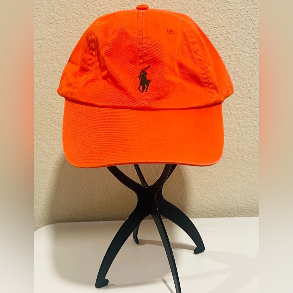 Polo Ralph Lauren Orange Hat Cap OS